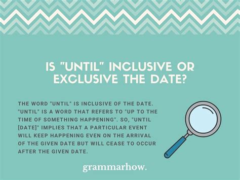 until date include that date.